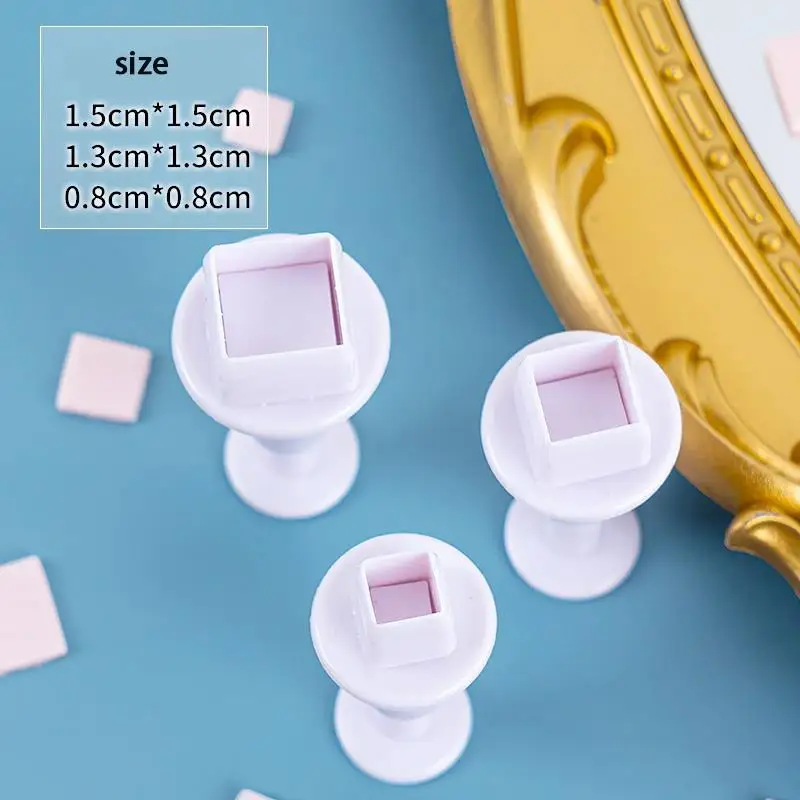 3/4Pcs Ceramic Cutting Mold Clay Polymer Pottery Sculpture Cutter 3Pcs S... - $3.52