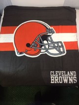 CLEVELAND BROWNS  39&quot; x 50&quot;  FLEECE Stadium BLANKET SEASON TICKET HOLDER... - £11.28 GBP