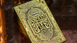 Sacred Fire (Emerald Flare) Playing Cards by Riffle Shuffle - £12.42 GBP