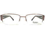 Parke Eyeglasses Frames PK3013 CHAMPAGNE Tortoise Brown Rectangular 52-1... - $46.53