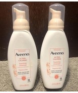 X2 Aveeno Ultra Calming Foaming Cleanser Makeup Remover Fragrance Free, 6oz - €47,08 EUR
