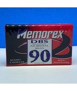 Memorex vintage audio cassette DBS 1997 memtek 90 minutes sealed blank r... - $7.87