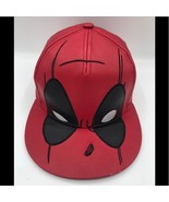 Deadpool Hat Men&#39;s Red Snapback Cap - $283.44 MXN