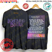 Lightning In A Bottle Festival 2024 T-shirt All Size Adult Kids Babies Toddler - £19.48 GBP+