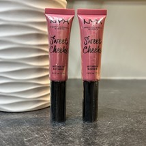 2- NYX Sweet Cheeks BABY DOLL Soft Cheek Tint Blush Mousse .4oz Each - $140.06 MXN 2- NYX Sweet Cheeks BABY DOLL Soft Cheek Tint Blush Mousse .4oz Each - $140.06 MXN