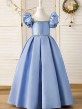 Flower Girl Dresses for Wedding, bridesmaid prom Party dress - £113.07 GBP
