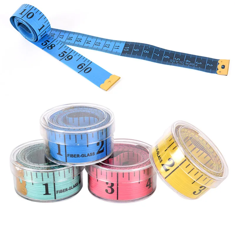 Hot 150cm/60&quot; Body Measuring Ruler Sewing Tailor Tape Measure Soft Flat Sewing R - £127.17 GBP