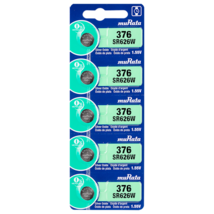 Murata 376 (SR626W) 1.55V 0%Hg Silver Oxide Watch Battery - Wholesale - $5.03+