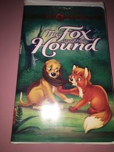 THE FOX AND the HOUND Walt Disney gold classic collection VHS # 18580 - $297.34