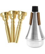 4Pcs Yootones Trumpet Mouthpiece (3C 5C 7C) Compatible With Yamaha Bach ... - $34.97