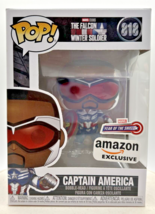 Funko Pop! The Falcon and the Winter Soldier Captain America Amazon #818 F24 - £19.63 GBP