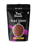 True Elements Flax Seeds 500g - Non-GMO Alsi Seeds | Rich in fibre - €37,34 EUR