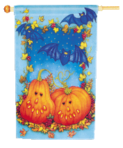 Batty Pumpkins Toland Art Banner - £18.94 GBP