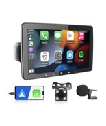 Car Bluetooth Radio Carplay Stereo: 9&quot; Single Din Android Auto Audio - Q... - £115.32 GBP