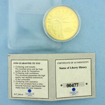American Mint Statue of Liberty History Liberty Enlightens the World Pro... - $30.25