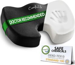 U-Shaped Memory Foam Cushion - Lightweight Tailbone Support for Office &amp;... - $75.19