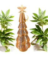 Handcrafted Wooden Christmas Trees for Festive Home Decor. Unique Wooden tree - $68.10