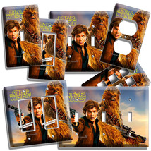 A Star Wars Han Solo Story Chewbacca Falcon Pilot Lightswitch Outlet Plate Decor - £12.83 GBP+