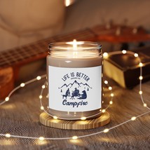 Scented Soy Candle with Custom Label, 9oz - Perfect for Relaxation and Inspirati - £21.16 GBP