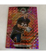 DJ Turner - Camo Pink Prizm - Rookie RC - 2023 Panini Mosaic NFL No315 - £3.90 GBP