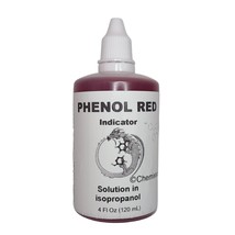 Phenol Red Solution pH Test Indicator (4 Fl Oz / 120mL) - £7.36 GBP