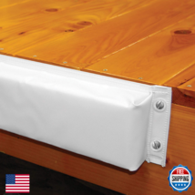 Taylor Made Hull-Saver Vinyl Covered Straight Dock Bumper White 24in L - $38.11