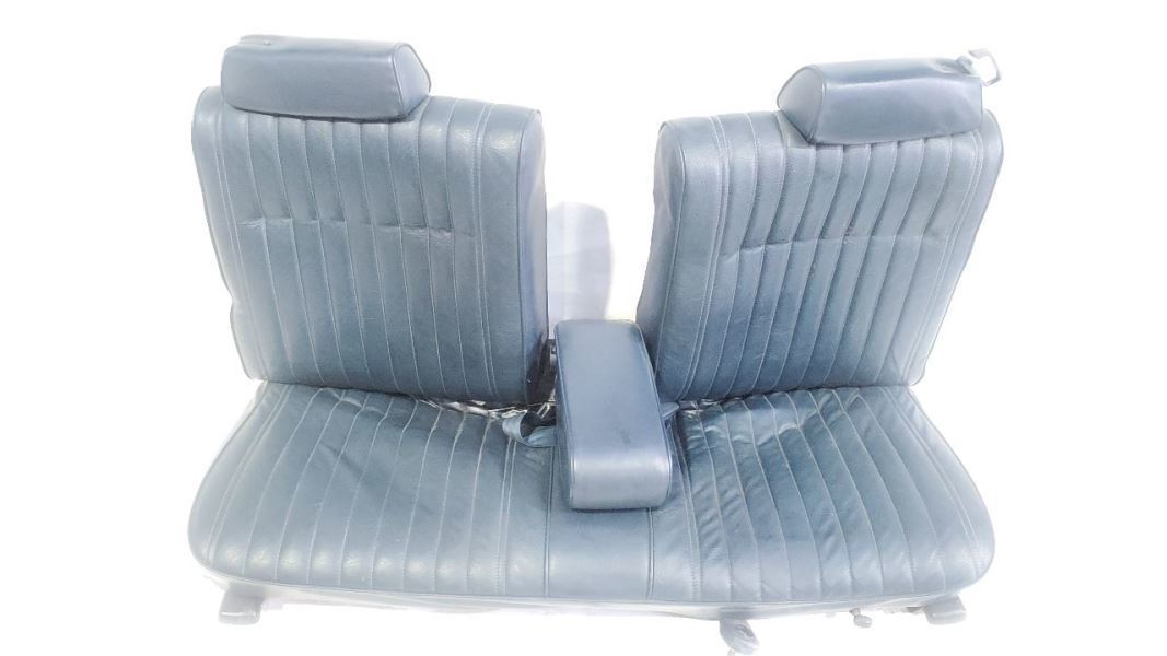 1986 Chevrolet EL Camino OEM Blue Leather Seats Bent-Needs Repair - $618.75