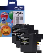 Brother Genuine High Yield Color Ink Cartridge, Lc2033Pks, Replacement, ... - $45.97