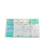 1992 ERIC CLAPTON 9/6 SEATTLE CONCERT TICKET STUB CREAM DEREK AND THE DO... - €7,01 EUR