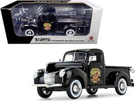 1940 Ford Pickup Truck Black The Busted Knuckle Garage 1/25 Diecast Car First Ge - £53.22 GBP