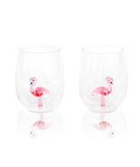 3D Flamingo Stemless Glasses - $69.35 CAD