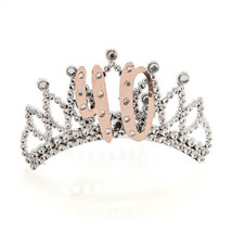 Rose Gold and Silver Tiara - 40th - £16.05 GBP
