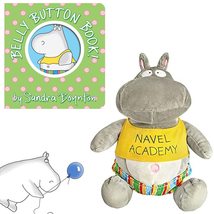 Sandra Boynton Board Book and Stuffed Animal Gift Set  Belly Button Book Boardb - £27.53 GBP