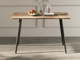 Modern Minimalist Dining Table - 47&quot; MDF Wood - $172.99