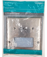 Style Selections W45069-SN Satin Nickel Simple Square Switch / GFCI Wall... - £7.15 GBP