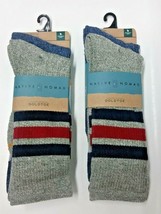 2 Pack of 2 Pair = 4 PAIRS GOLDTOE Men&#39;s Native Nomad Crew Socks LIMITED... - $21.73