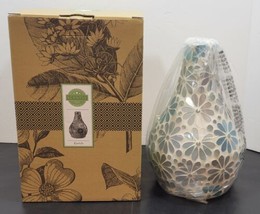 Scentsy Enrich - Shade Only - Mosaic Glass Floral 9&quot; Diffuser Shade - £29.13 GBP