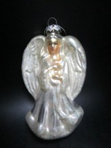 ANGEL GLASS ORNAMENT 7 IN ^^ - $19.80