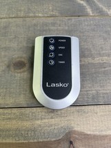 *Lasko Fan 4-Button Replacement Remote Control (Black/silver) Genuine OEM - $11.88