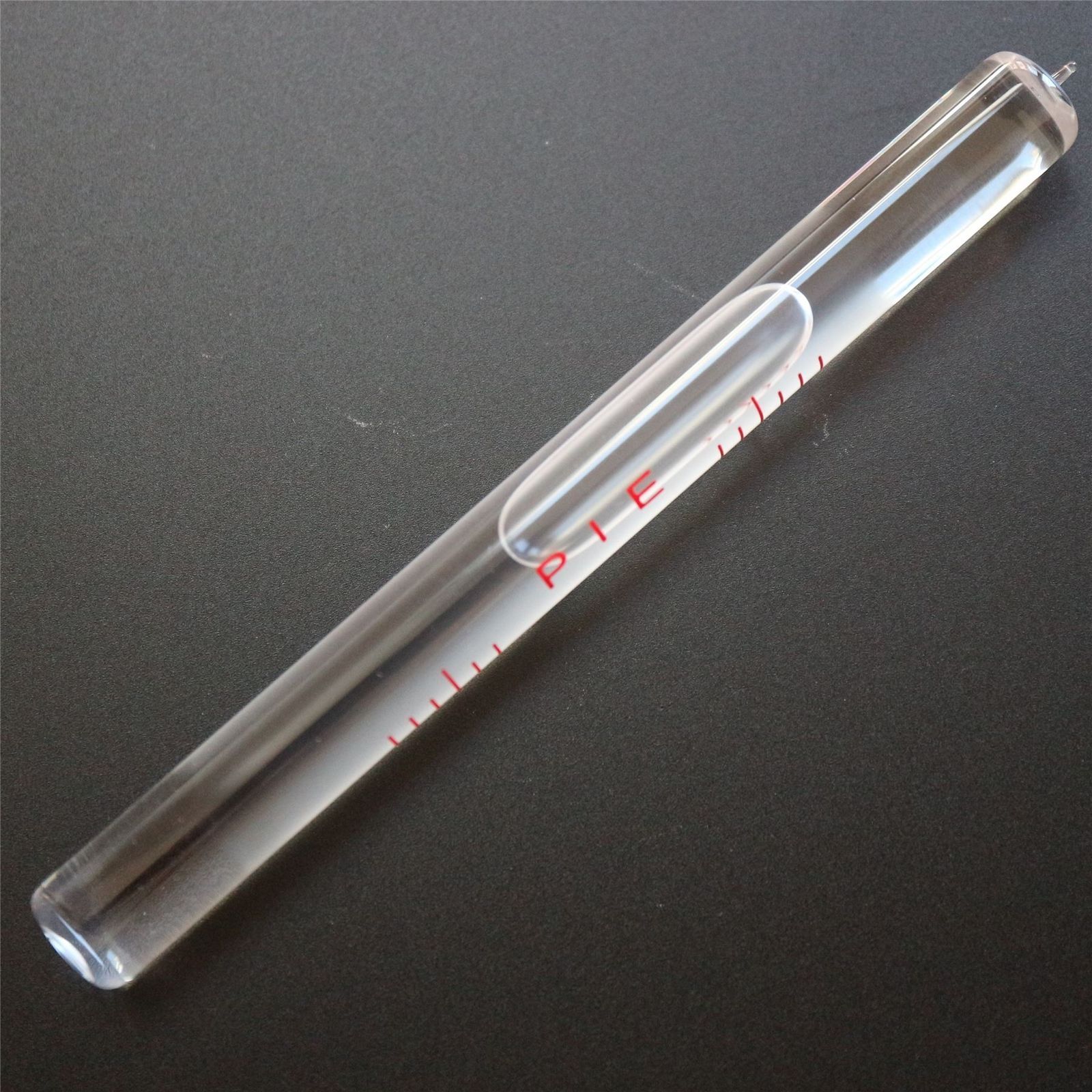 Primary image for Replacement Glass Vial, Spirit Bubble Level, nib, Accurate, 100mm x 9.5mm, Clear