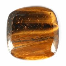 100% Natural 41.93 TCW Tiger&#39;s Eye Cushion Cabochon African Gem by DVG - $15.67