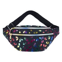 Women&#39;s Printed Waist Bag Women Fanny Pack Colorful Girls  Bag Travel Kids  Belt - £10.25 GBP