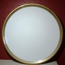Hutschenreuther White Dinner Plate Gold Trim Germany 1814 404686 - £14.64 GBP
