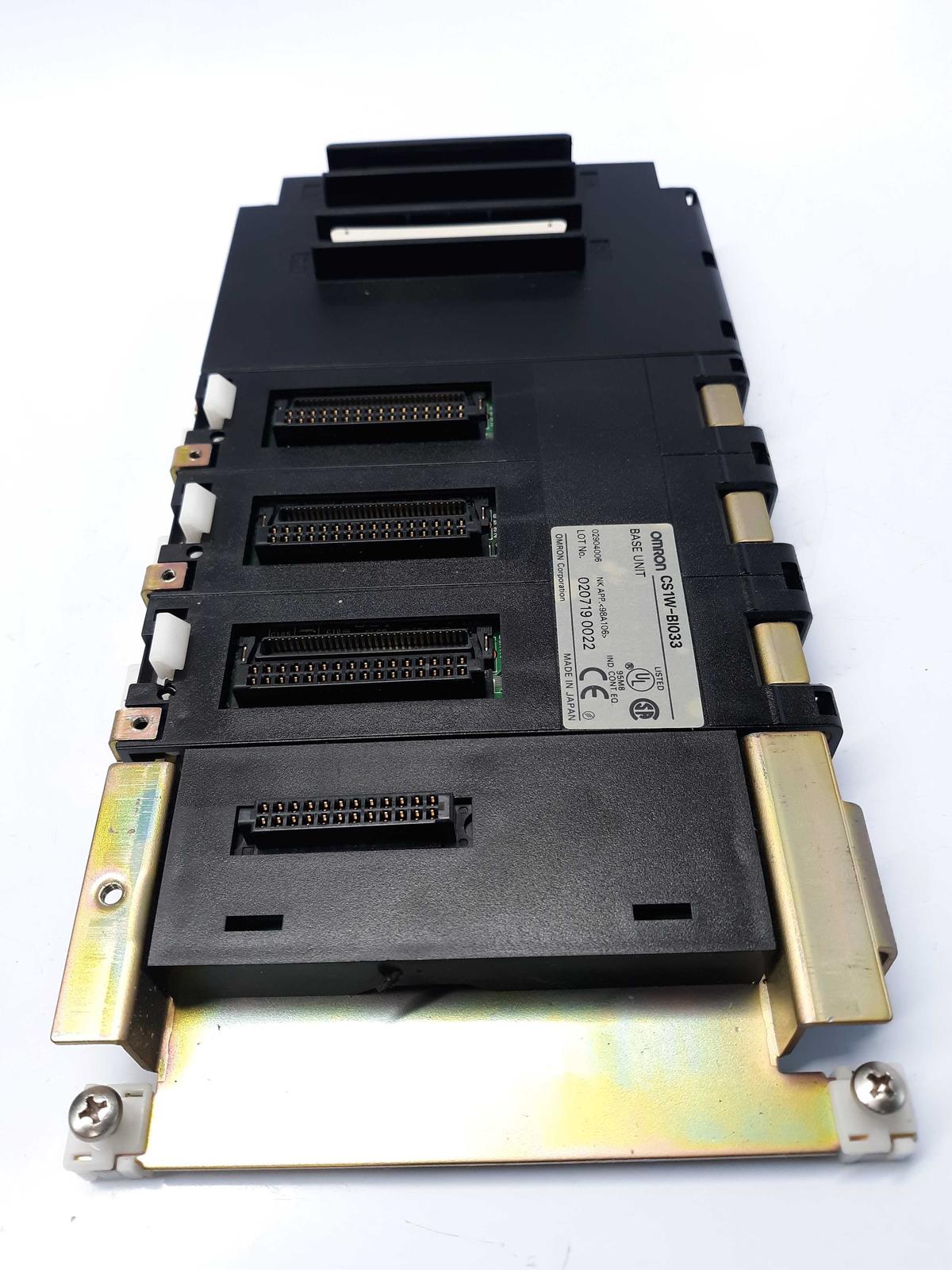 Omron CS1W-B1033 Base Unit  - $69.00