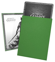 1 pack of 100 Ultimate Guard Katana Green Standard Sized Card Sleeves - $18.61