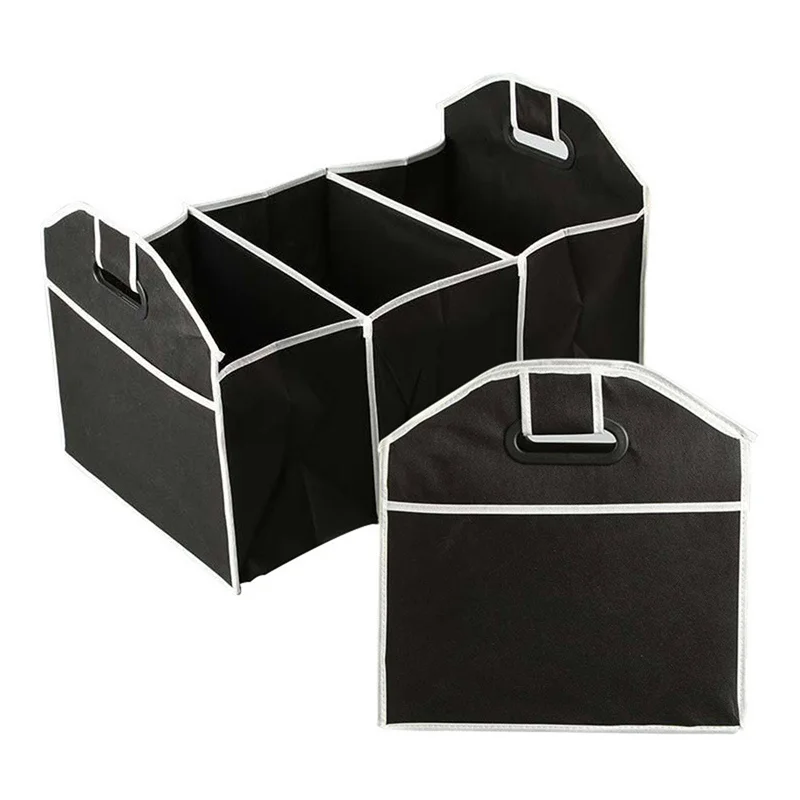 Auto Accessories Car Organizer Trunk Collapsible Toys Food Storage Truck Cargo - £10.92 GBP