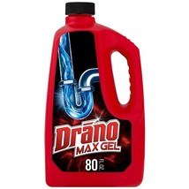 Drano Max Gel Drain Clog Remover, 80 oz, 1 Count - $18.20