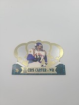 2000 Pacific Cris Carter #54 Crown Royale Minnesota Vikings Football Card - £1.07 GBP