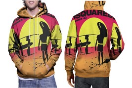 Dsquared    Men&#39;s Full-Print Sublimation Zipper Hoodie - $46.47 CAD
