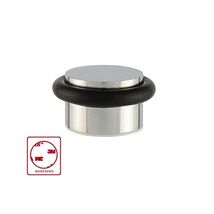 EVI Herrajes I-140 - Door stop, ADHESIVE, finish white inox(Stainless st... - $66.00